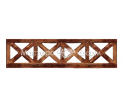 Форма для забора АБС №108