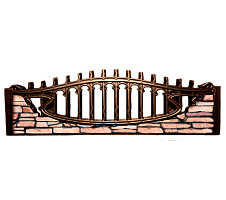 Форма для забора №151 из стеклопластика