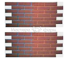 Форма для плитки №19 "Блок кирпич пазловой"