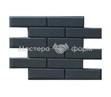 Форма для плитки №17 "Кирпич гладкий пазловой"