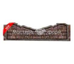 Форма для забора АБС №168