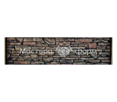 Форма для забора №145 из стеклопластика