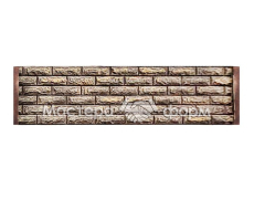 Форма для забора №79 из стеклопластика