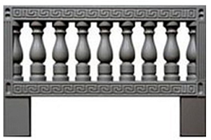 Оградка АБС №9