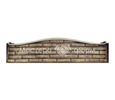 Форма для забора №39а из стеклопластика