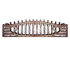 Форма для забора №80 из стеклопластика