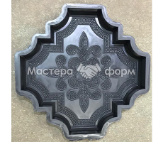 Тротуарная плита "Клевер краковский большой"