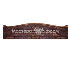 Форма для забора №40а из стеклопластика