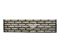 Форма для забора №38 из стеклопластика