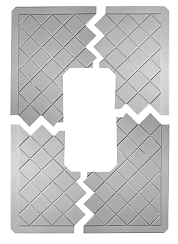 Плита под памятник №26 (сборная из 4-х частей)