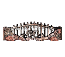 Форма для забора №172 из стеклопластика